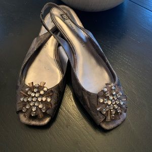 Anne Klein shoes with beaded detail size 8.5